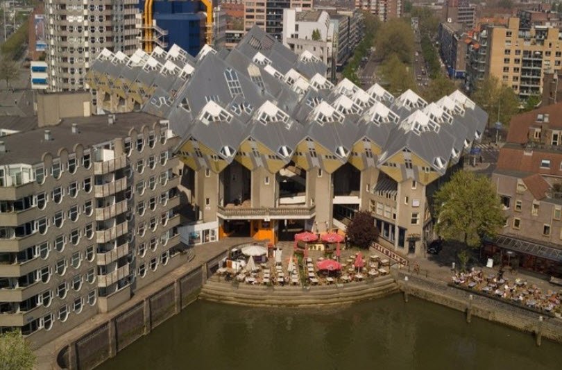 Cube Houses (Kubuswoningen), Rotterdam, South Holland, Netherlands